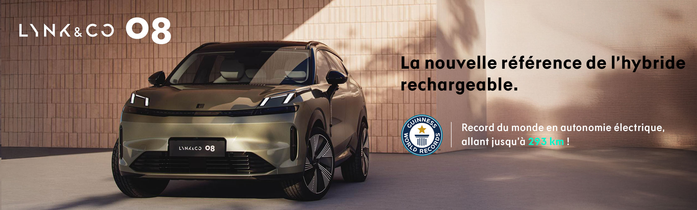 Lynk&Co 08 : le SUV hybride de tous les records